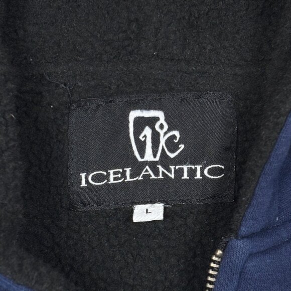 Icelantic Colorado Blue Fleece-Lined Heavyweight Full-Zip Hoodie Jacket Mens L - Picture 7 of 13
